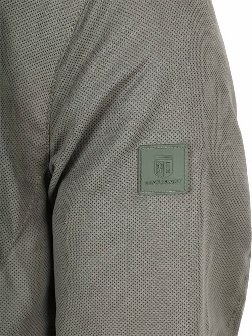 R2 Amsterdam Knitted Polo Structured Blue Product / Detail