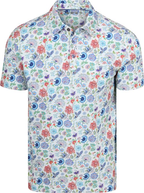 R2 Amsterdam Polo Print Flerfarget Product