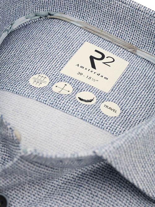 R2 Shirt Knitted Sorona Blue