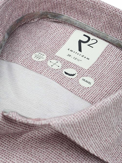 R2 Shirt Knitted Sorona Mauve