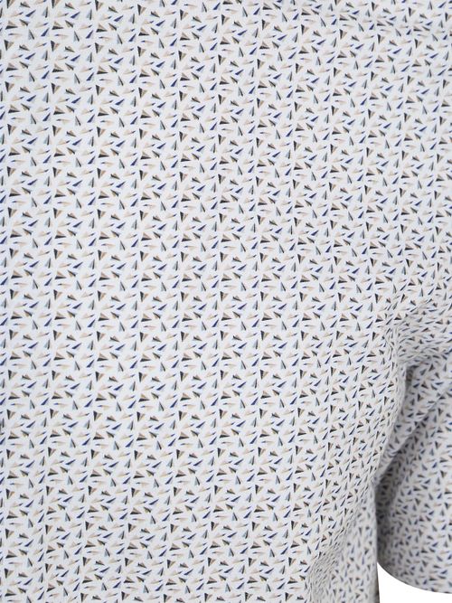 R2 Short Sleeves Skjorte Sorona Print Multicolour Product / Detail