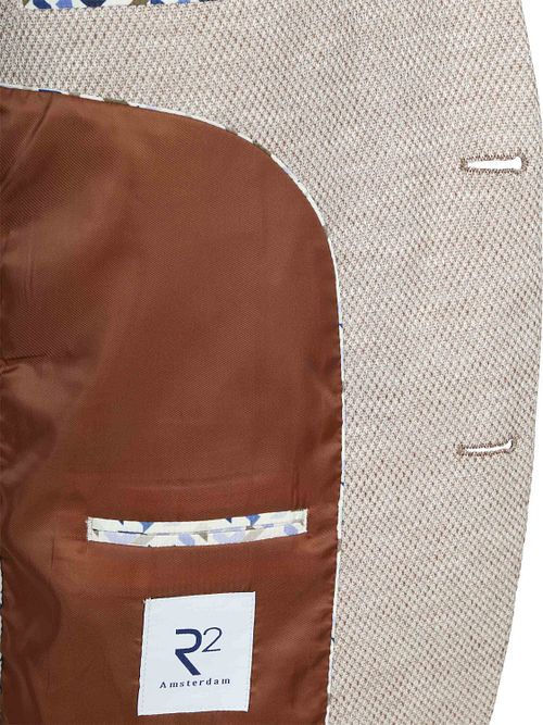 R2 Amsterdam Strick-Sakko Beige Product / Detail