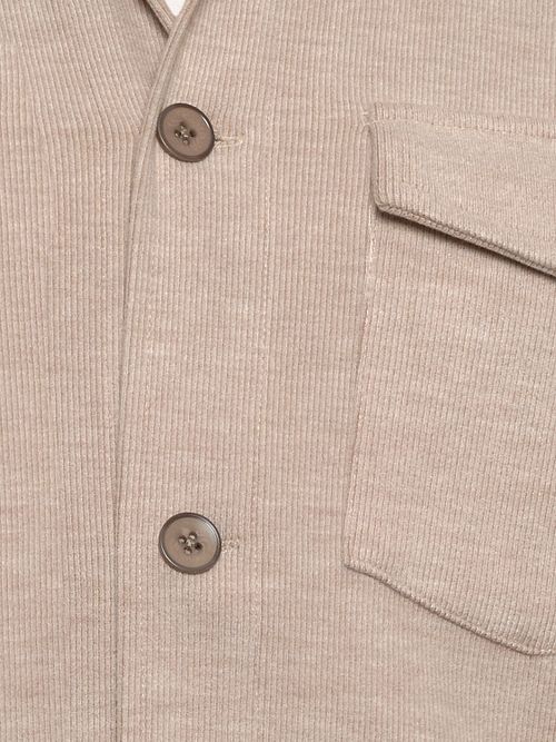 R2 Overshirt Ribcord Beige Product / Detail