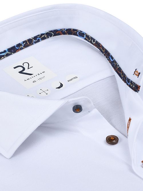 R2 Skjorta i Fint Twill Vit Product / Detail
