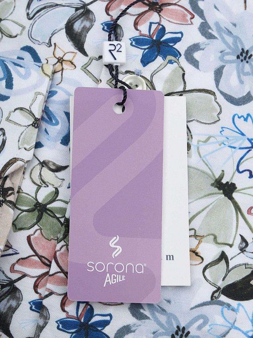 R2 Skjorte Sorona Flower Print Multicolour Product / Detail