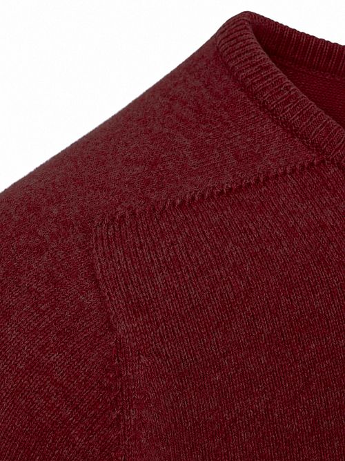 William Lockie Lambswool Bordeaux