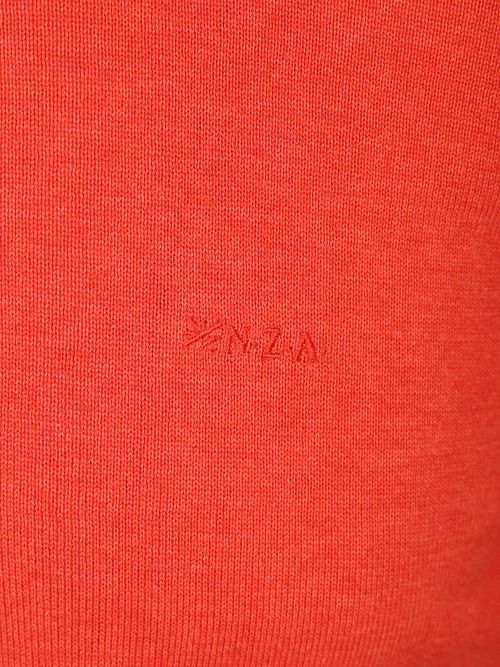 NZA Longsleeve Knitted Polo Shirt Red Product / Detail