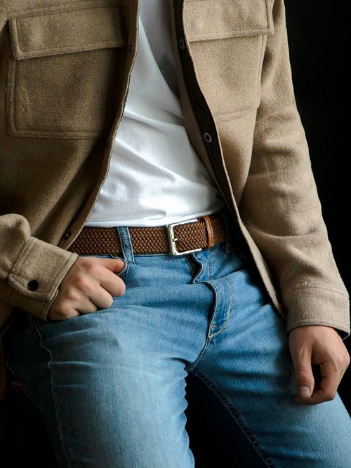 Riem Elastisch Cognac