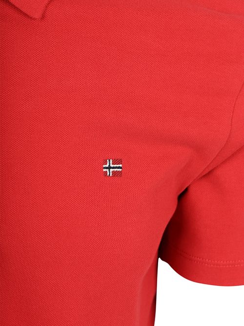 Napapijri Ealis Polo Röd Product / Detail