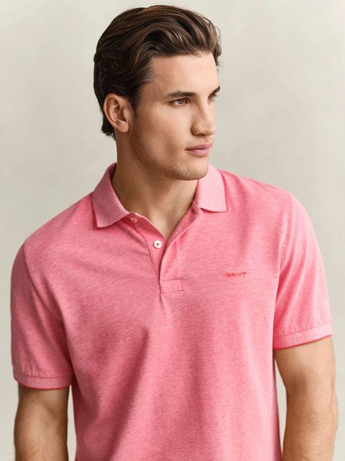 Gant 2Tone Piké Pikétröja Röd Model / Detail
