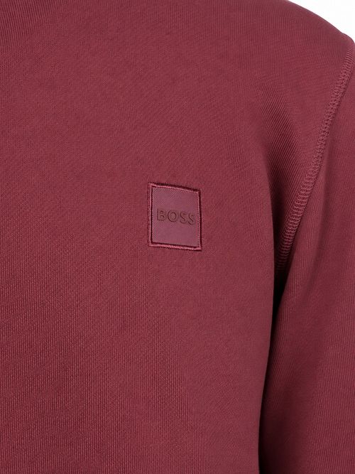 BOSS Sweater Westart Mid Rød