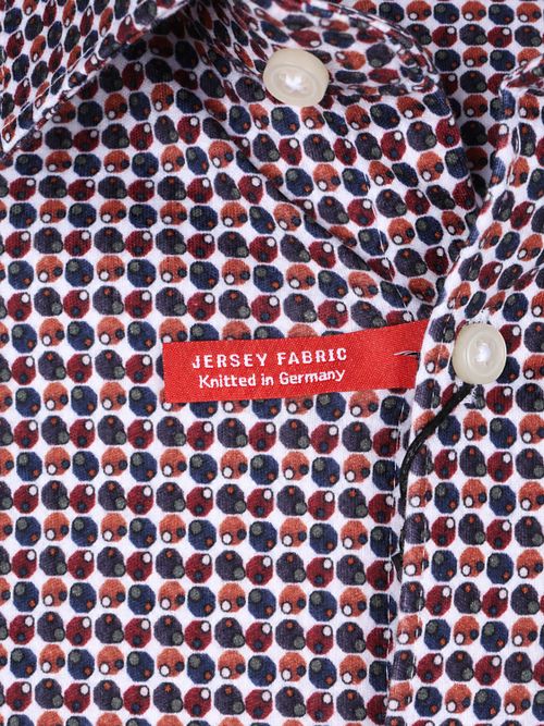 Camisa Desoto Bowles de algodón burdeos Product / Detail