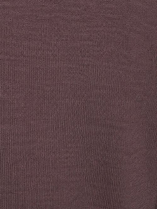 Profuomo Turtleneck Trui Merinowol Aubergine Product / Detail