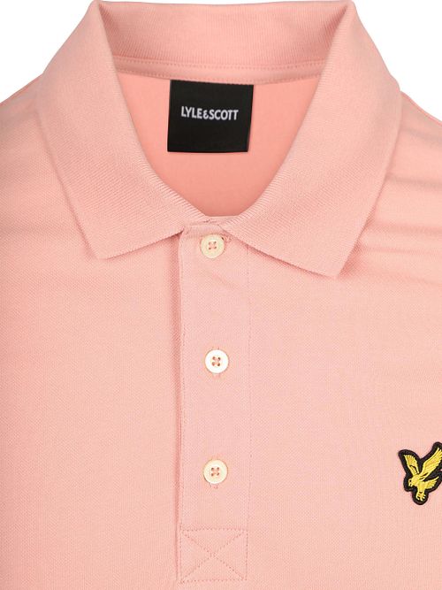 Lyle and Scott Polo Grapefrukt Rosa Product / Detail