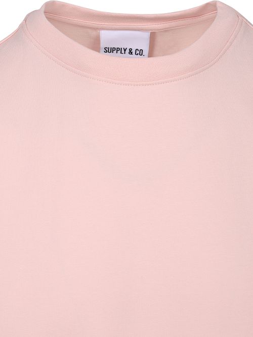 Supply & Co T-skjorte Backprint Rosa Product / Detail