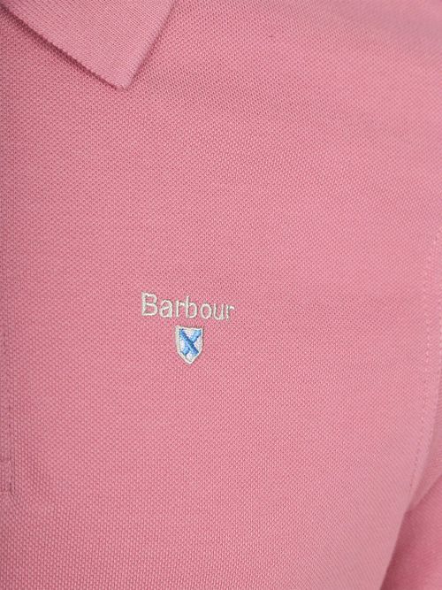 Barbour Polo Piqué Rose True