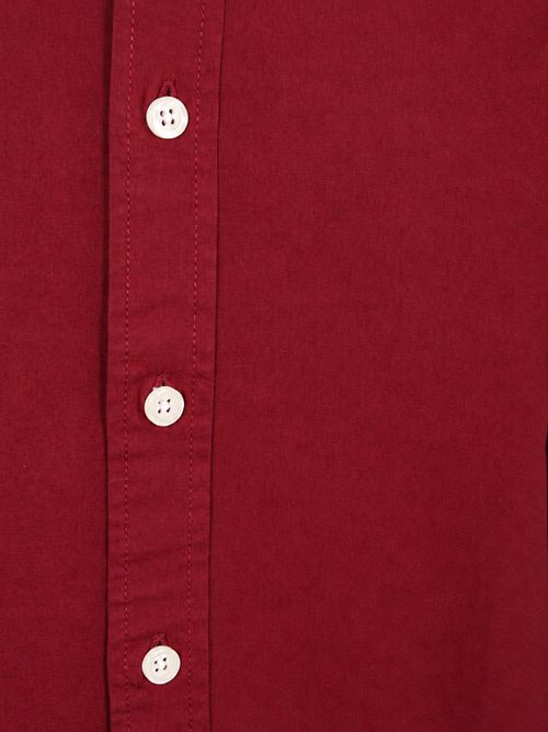 King Essentials The Tommy Hemd Pomegranate