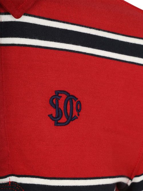 Superdry Rugby Polo Vintage Rouge Rayé Product / Detail