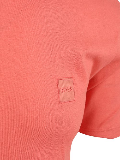 BOSS T-shirt Tales Roze Product / Detail