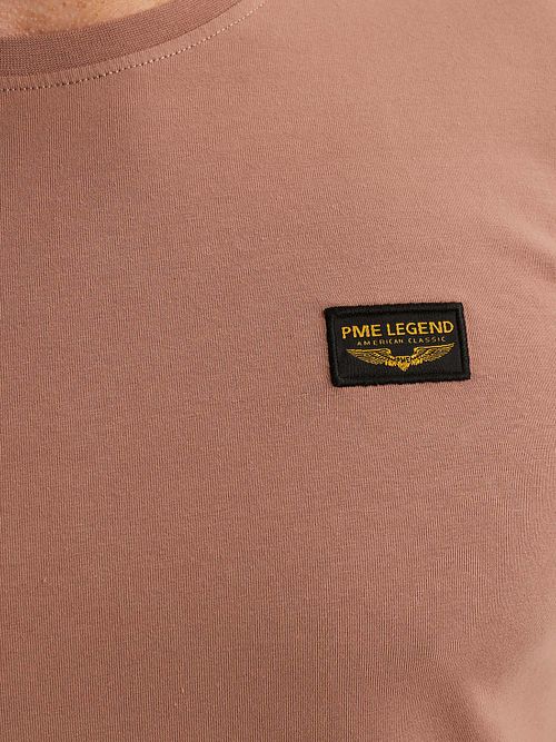 PME Legend American Classic T-Shirt Burlwood Model / Detail