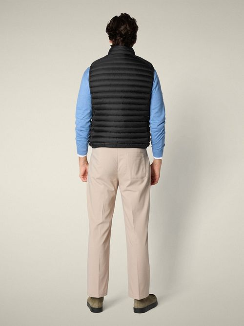 Save The Duck gilet Adam nero Model / Achterkant