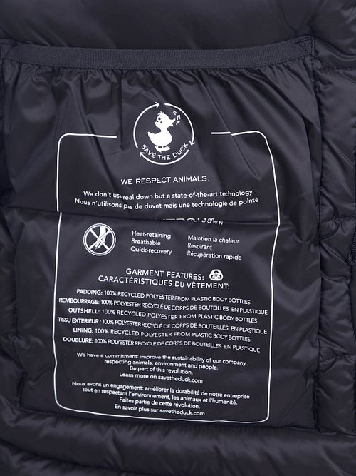 Save The Duck Jacka Sesle Hood Marinblå Product / Detail