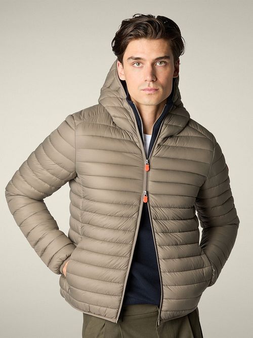 Save The Duck Jacke Donald Grau Model / Voorkant