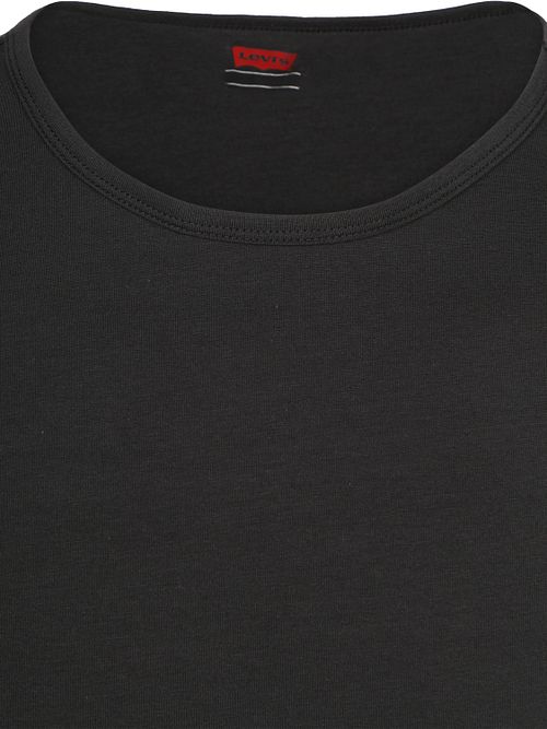 Levi's T-Shirt Solid Crew Schwarz 2-Pack Product / Detail