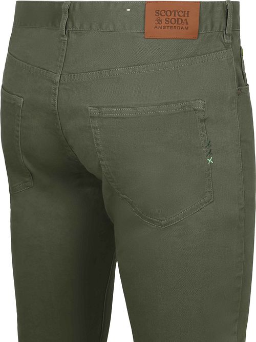 Scotch and Soda Broek Ralston Groen Product / Detail