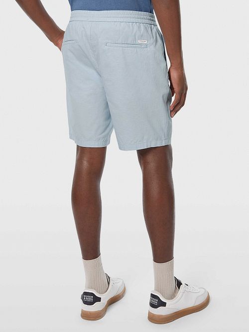 Scotch and Soda Short Lichtblauw Model / Achterkant