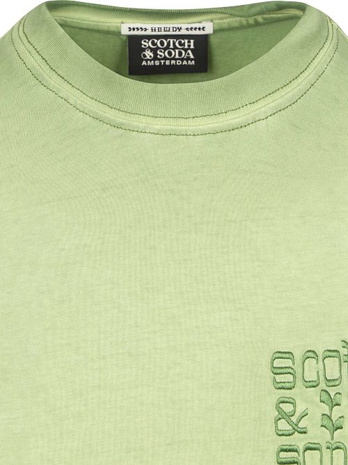 Scotch and Soda Camiseta Green Product / Detail