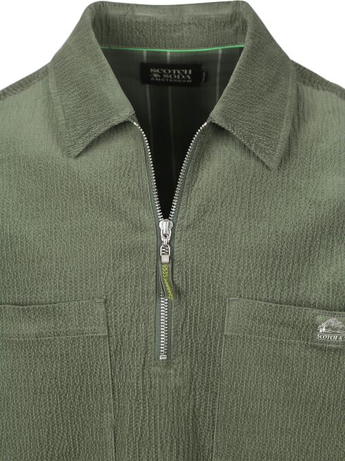 Scotch and Soda Corduroy Shirt Groen Product / Detail