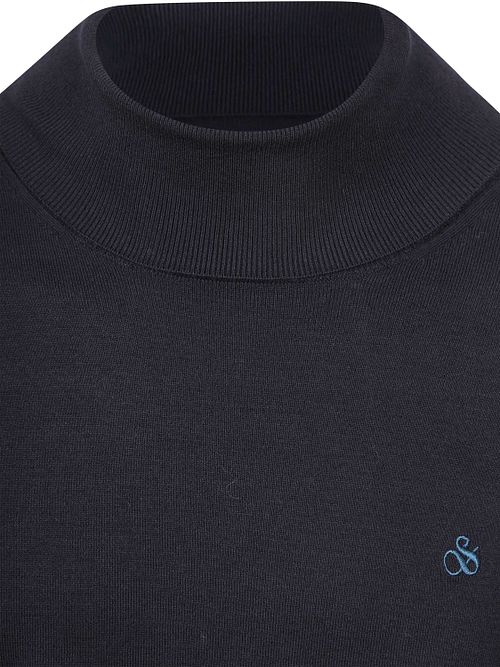 Scotch and Soda Rollneck Pullover Navy Product / Detail