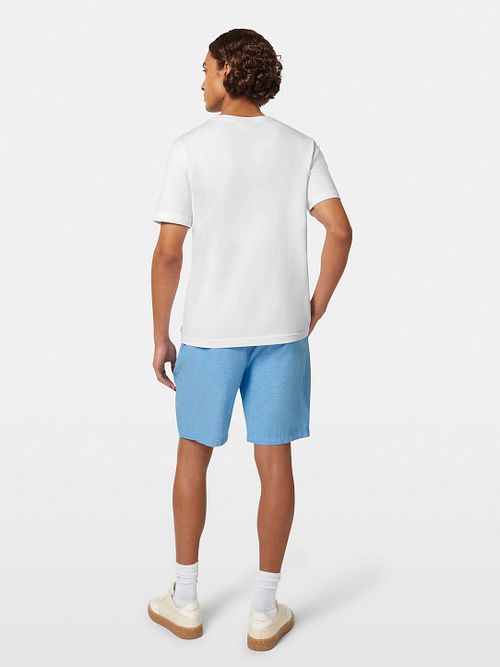 Scotch och Soda Logotyp T-Tröja Vit Model / Achterkant