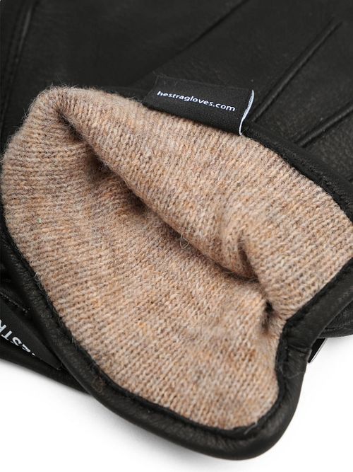 Skórzane rękawiczki Hestra Matthew, brązowe Product / Detail