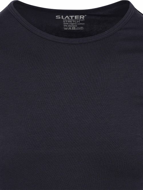 Slater pack de 2 T-Shirts elásticas en azul marino Product / Detail