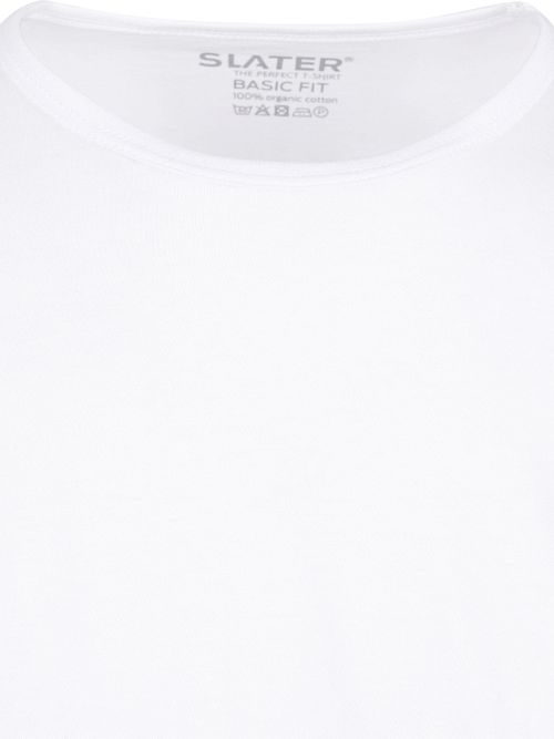Slater pack de 6 Basic Fit T-Shirt Blanco Product / Detail