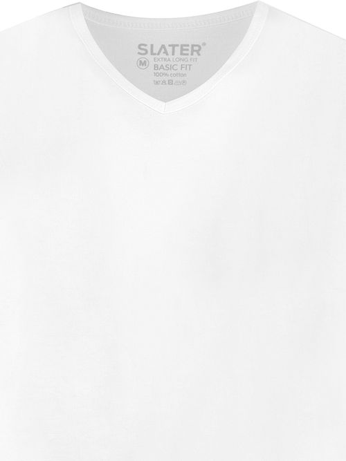 Slater 2-pack T-skjorte V-hals Hvit Product / Detail