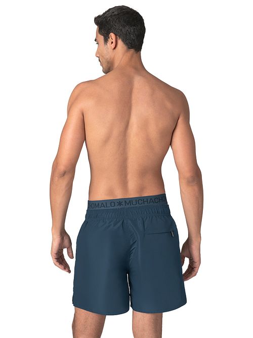 Muchachomalo Solid Badeshorts Blå Model / Achterkant