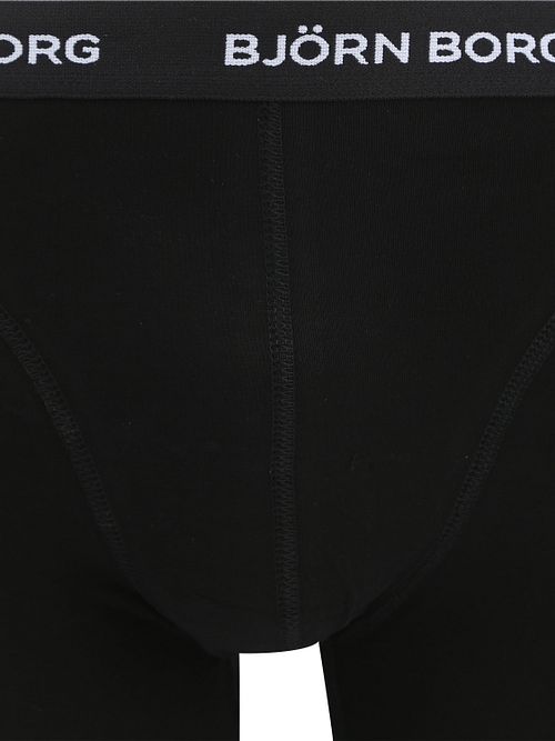 Björn Borg bomuldsstrækbokser 3-pakning sort Product / Detail