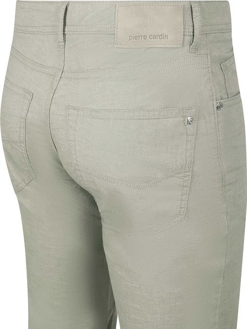 Spodnie Pierre Cardin Laval Haze w kolorze zielonym Product / Achterkant