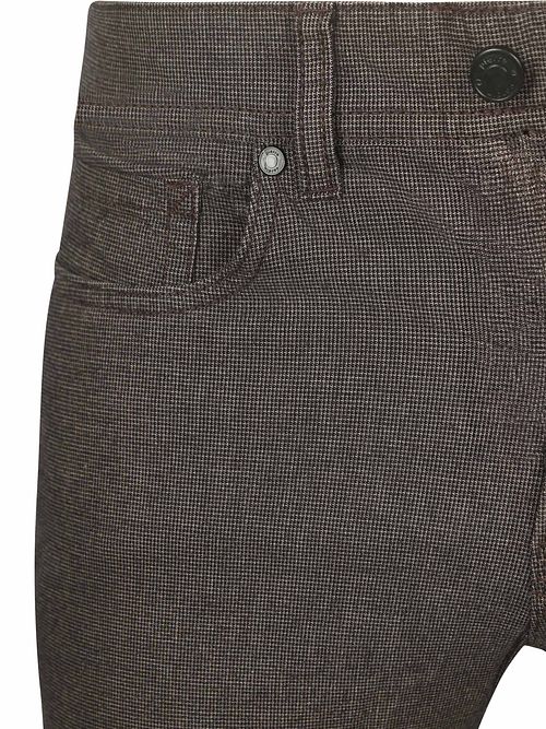 Spodnie Pierre Cardin Lyon Tapered Print brązowe Product / Detail