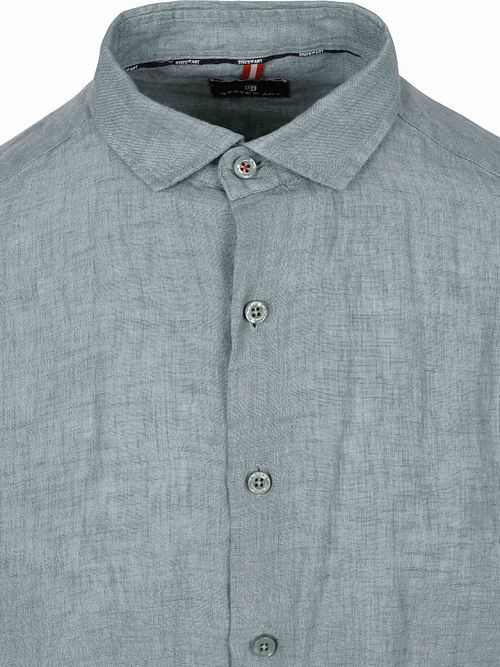 State of Art Camicia Lino Green Product / Detail