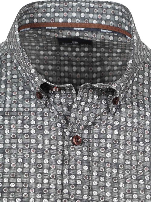 State of Art Chemise Poplin Dandelion Gris Product / Detail