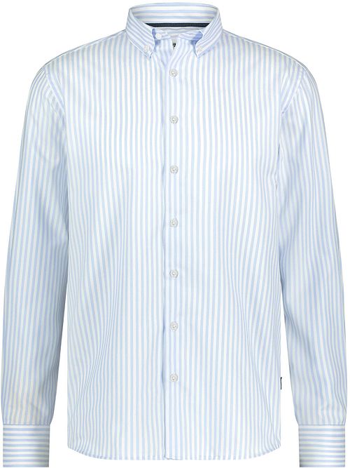 State Of Art Dobbel Skjorte Stripe Lyseblå Product