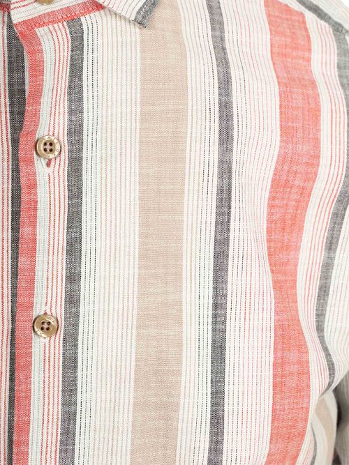 State of Art Hemd Gestreift Rot Product / Detail