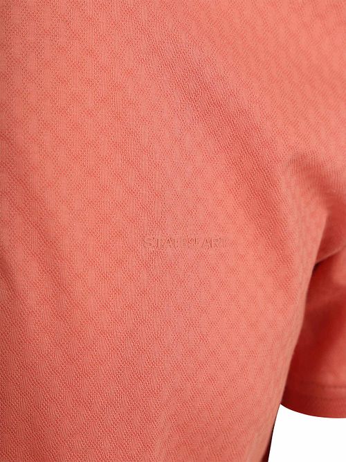 State of Art Polo Effektstrick Orange Product / Detail