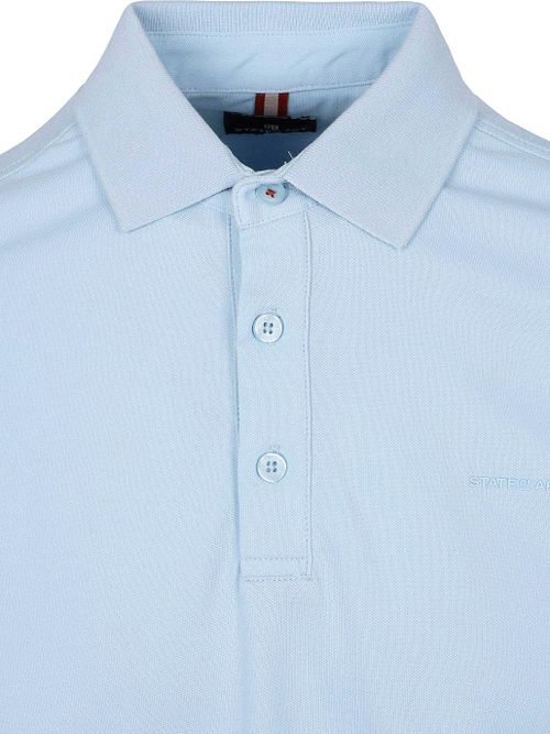 State of Art Polo Piqué Light Blue Product / Detail