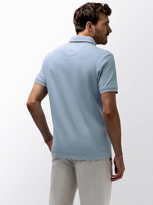 State of Art Polo Tipping Light Blue Model / Achterkant