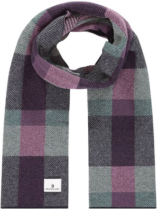 State Of Art Sjaal Lamswol Paars Product